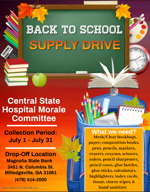 school supply drive